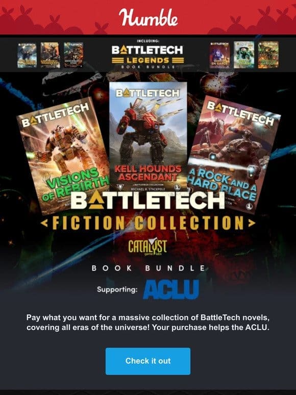 Don’t miss your chance to snag the entire BattleTech saga in one bundle!
