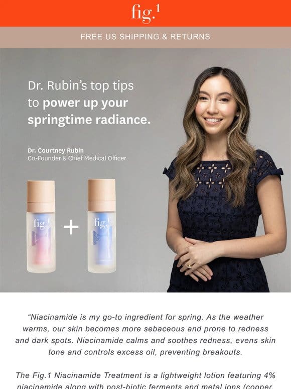 Dr. Rubin’s Spring Skincare Must-Haves