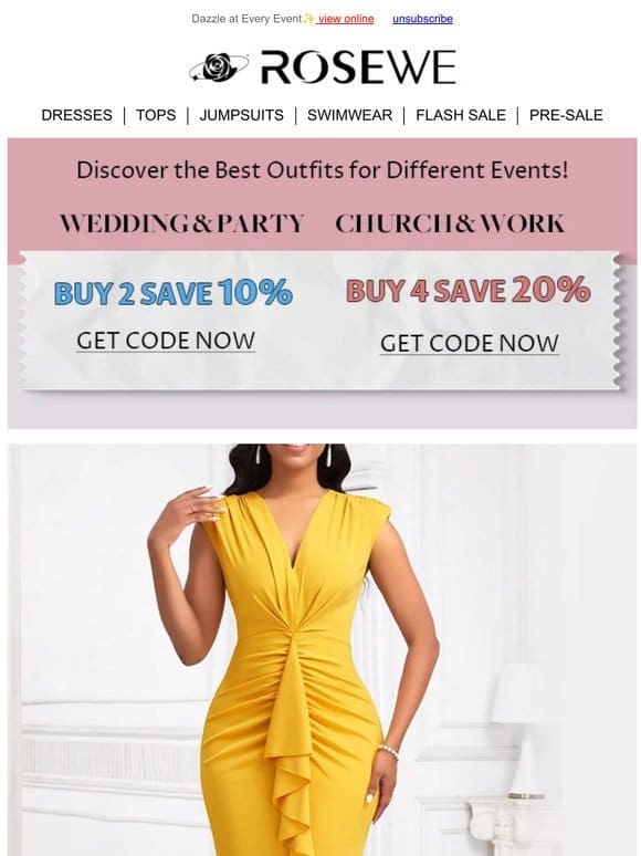 Dress to impress as a VIP wedding guest!  ✨