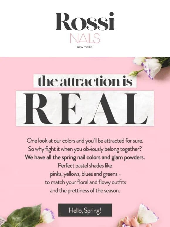 E-mail Only Offer – SPRING COLLECTION