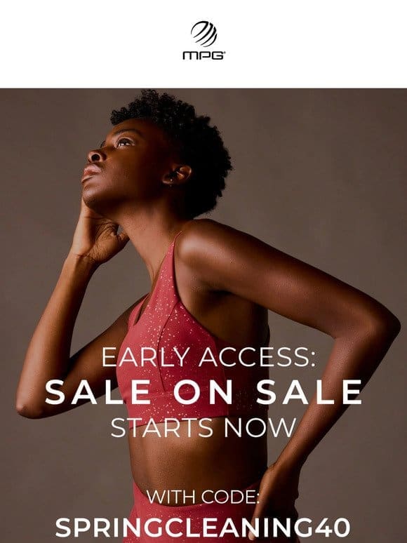 EARLY ACCESS: Sale on Sale Starts NOW