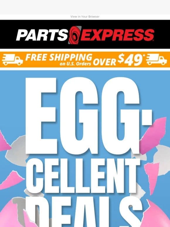 EGG-cellent deals are coming your way!