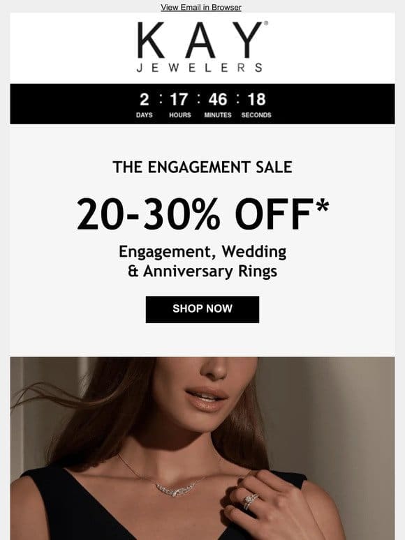 ENDS SOON! 20-30% OFF Your Dream Ring