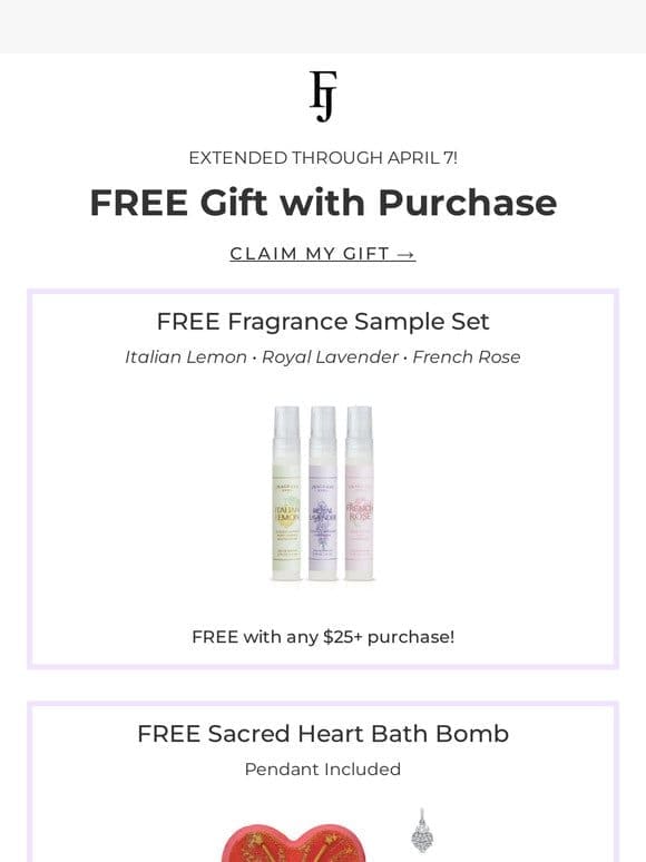 EXTENDED: 4 free gifts!