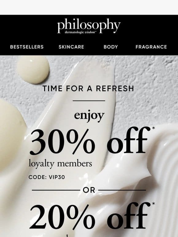 EXTENDED – 30% Off Sitewide