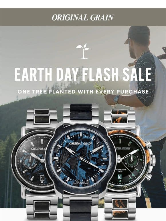 Earth Day Flash Sale?