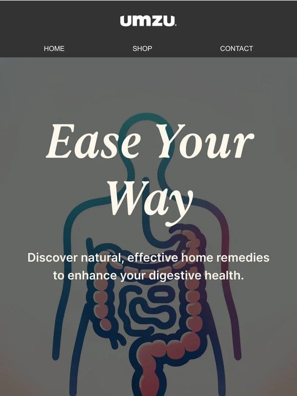 Ease Your Digestive Journey: Natural Solutions Await