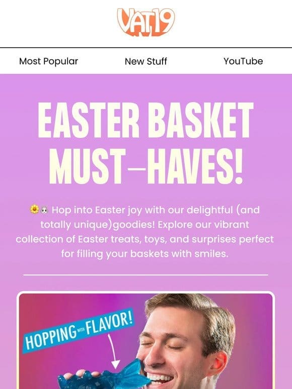 Easter Basket Must-Haves Inside!