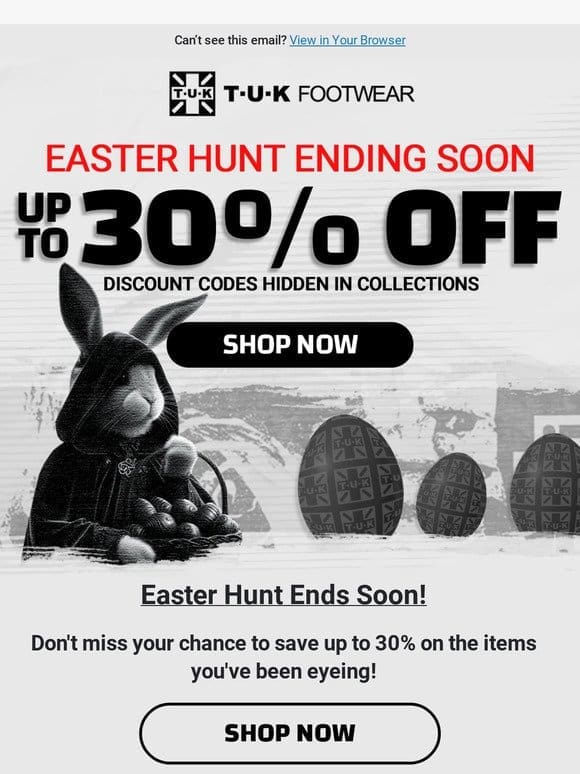 Easter Sale Is Almost Over!