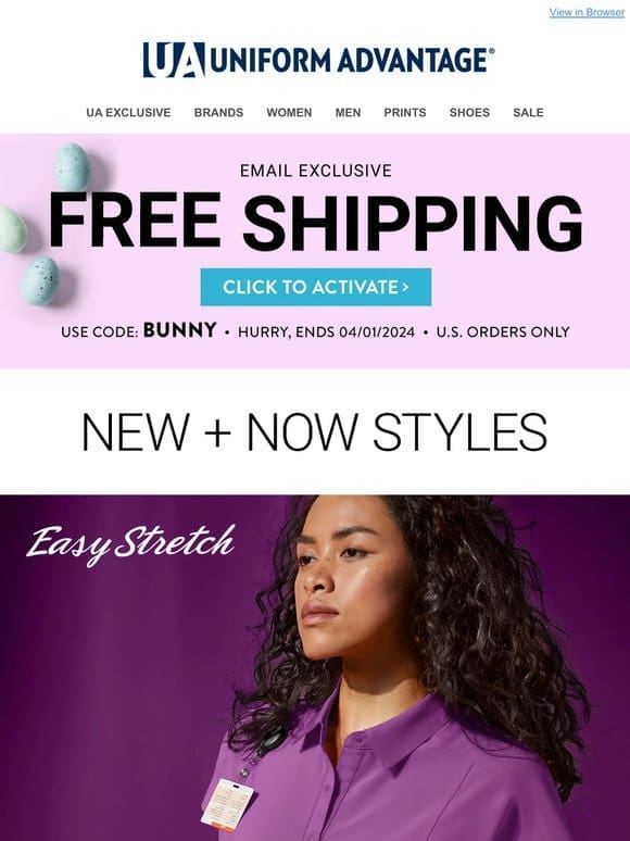 Egg-citing NEW arrivals   FREE shipping too