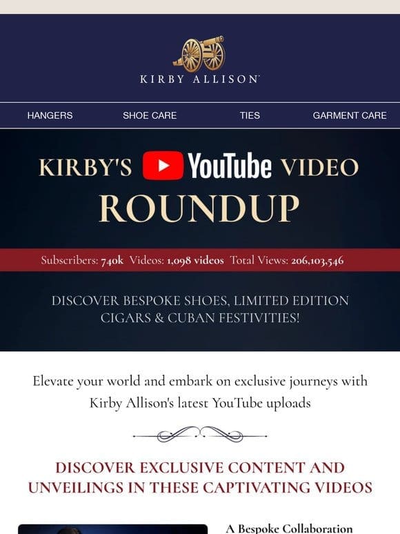 Elevate Your World: New Videos from Kirby Allison