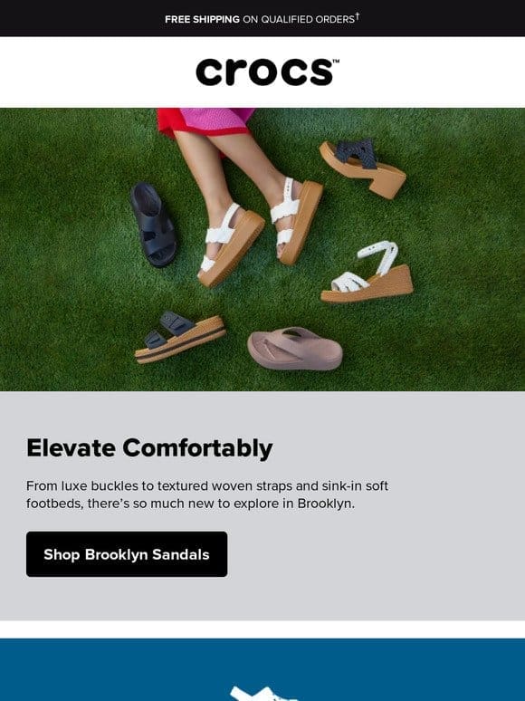 Elevate your look in NEW Brooklyn Sandals!