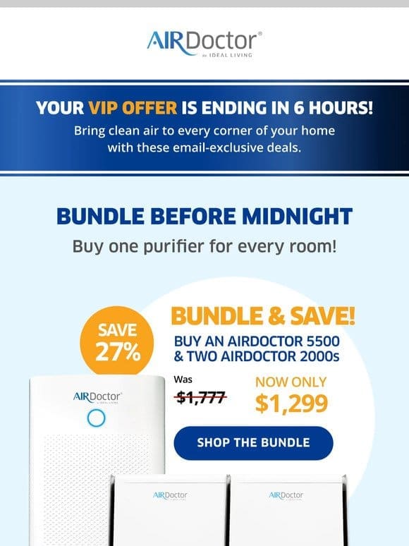 Email Exclusive Offers Expire @ Midnight