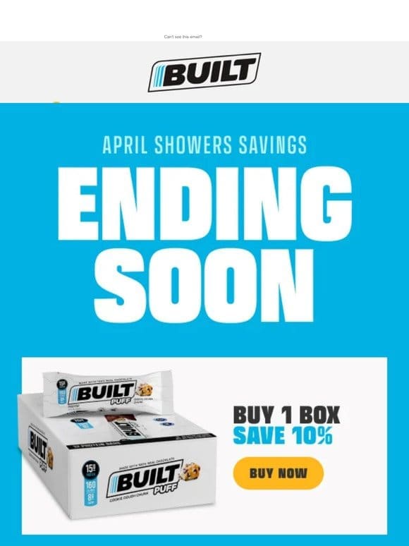 Ending Today: April Showers Bring BIG Savings!