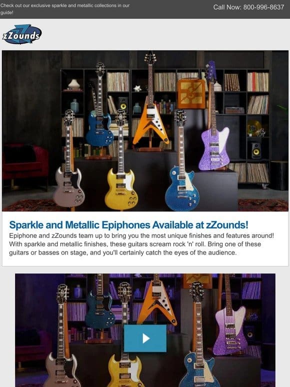 Epiphone Exclusive Finishes at Affordable Prices!