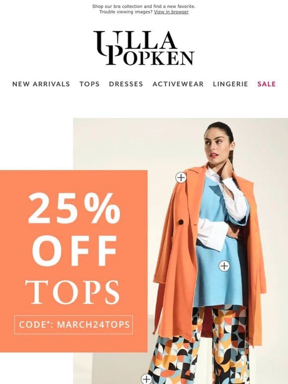 Every Single Top is 25% Off (even tops on sale)