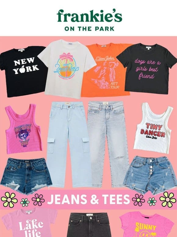 Everyday Faves: Jeans & Tees ⭐