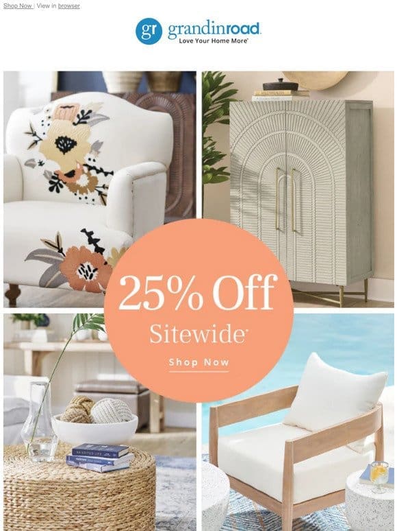 Everyone’s loving this sale! 25% off Sitewide