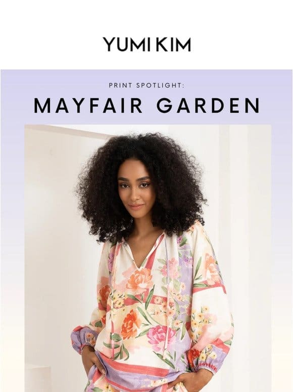 Exclusive Print: Mayfair Garden Collection