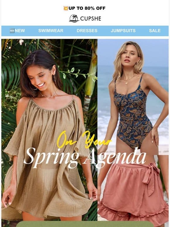 Explore Our Best Selling Spring Styles
