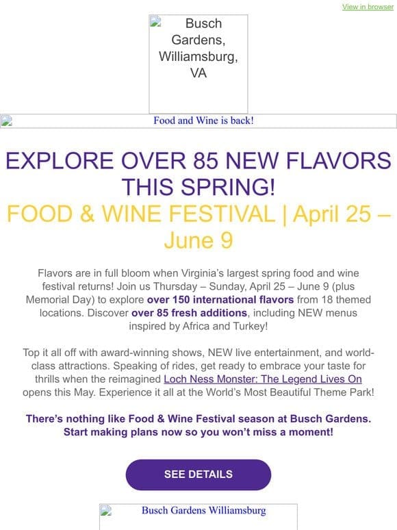 Explore Over 85 NEW Flavors This Spring!