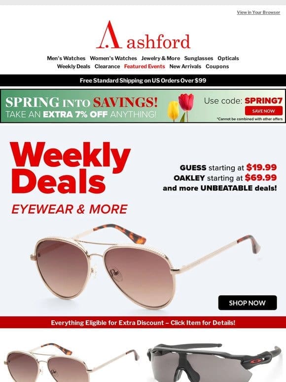Eyewear Style Steals: Weekly Deals You Can’t Ignore!