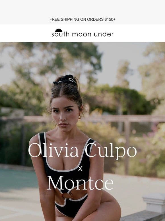 FINALLY: The Olivia Culpo x Montce Capsule Collection just dropped
