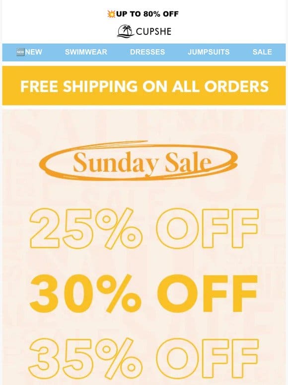 FREE SHIPPING & EXTRA 35% OFF