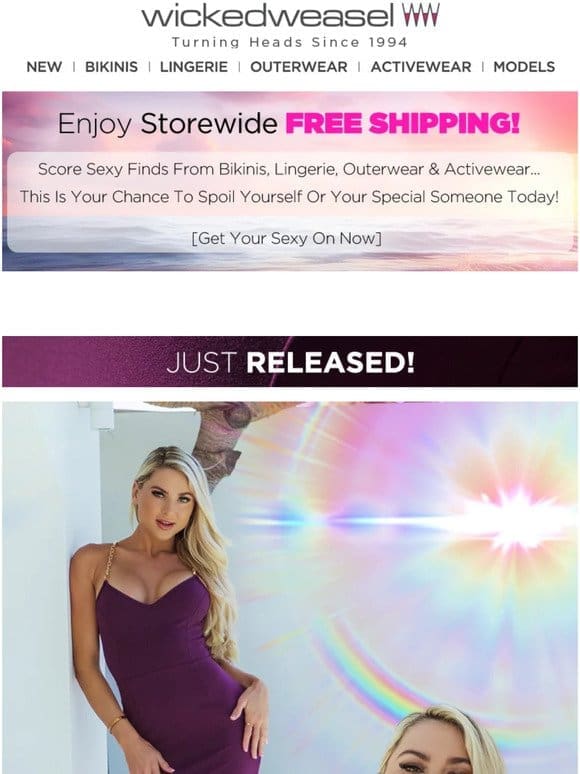 FREE Shipping Storewide + 2 HOT New Releases!