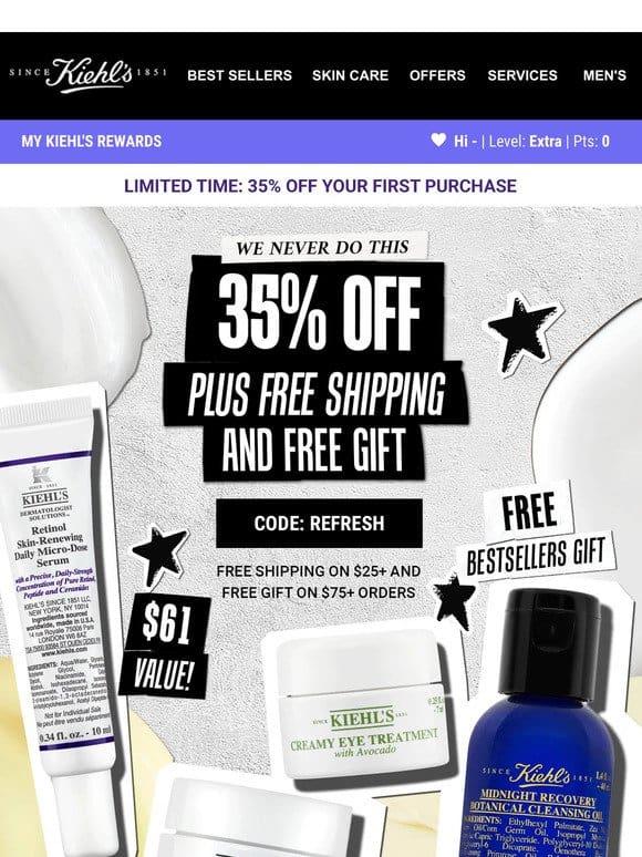 FYI: Your 35% OFF + FREE Bestsellers Gift Is Waiting For You!