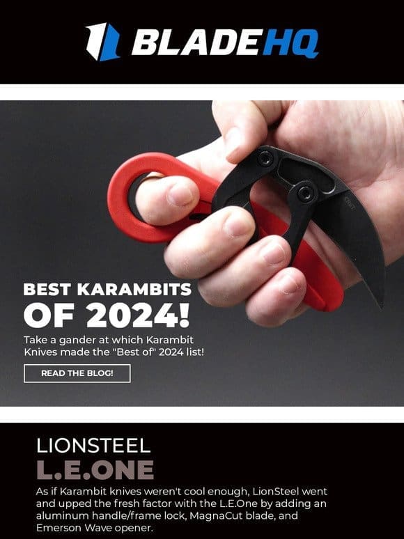 Find the perfect karambit for you today!