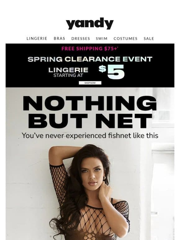 Fishnet is Always Sexy