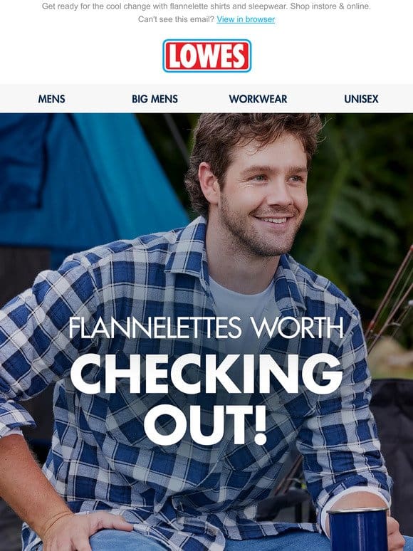 Flannelettes worth checking out!