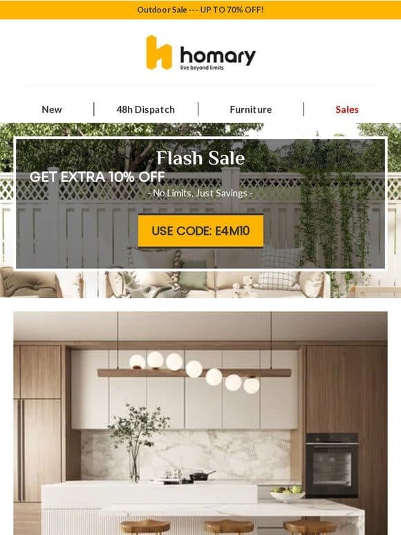 Flash Deals! Grab 10% Off Home Essentials Now!