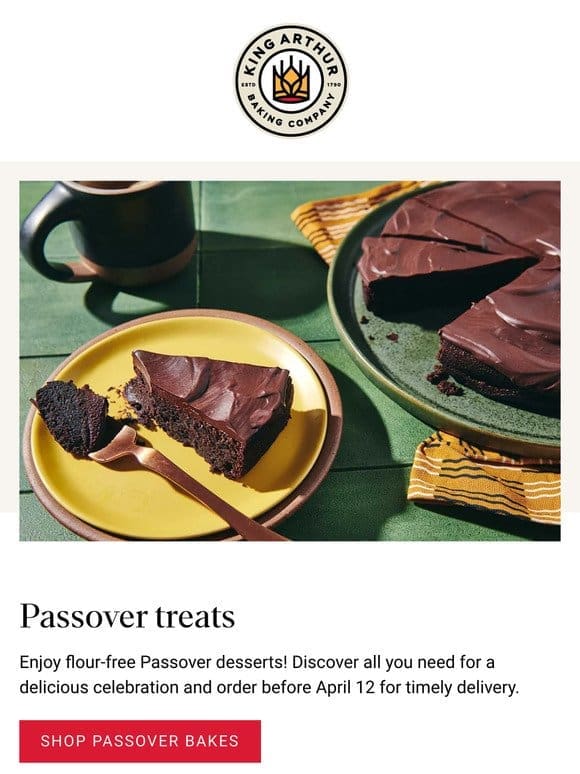 Flourless Treats to Celebrate Passover
