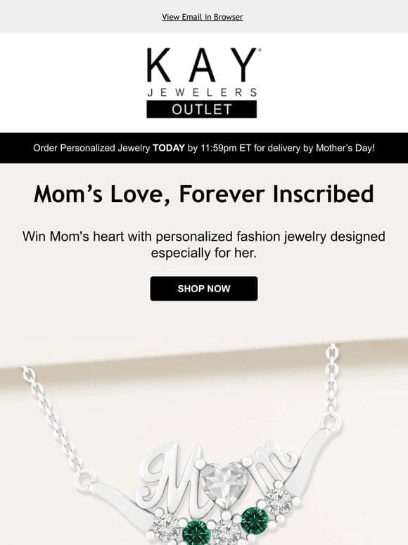 For Mom: Personal flair， love and care