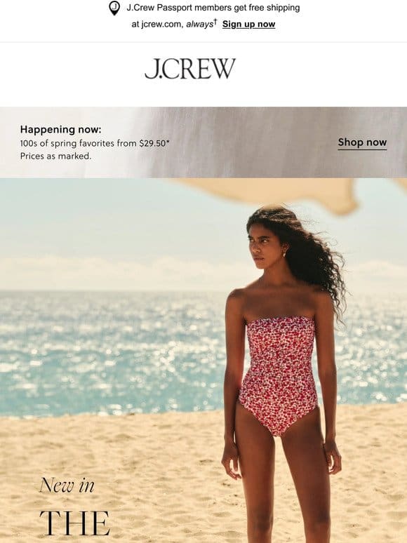 For fans of our best-selling ruched swim…