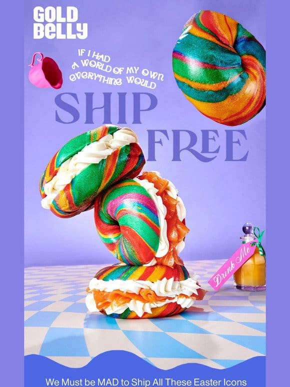 Free Shipping for Easter!