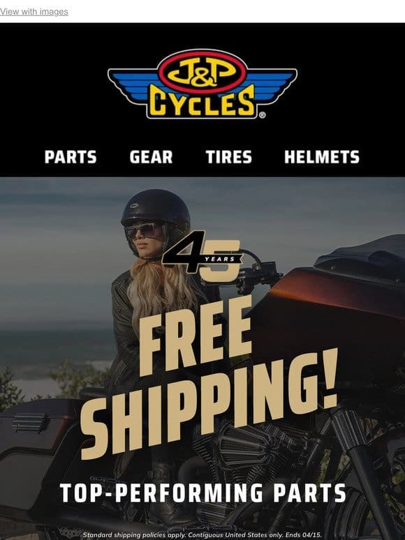Free Shipping – Limited Time Only!