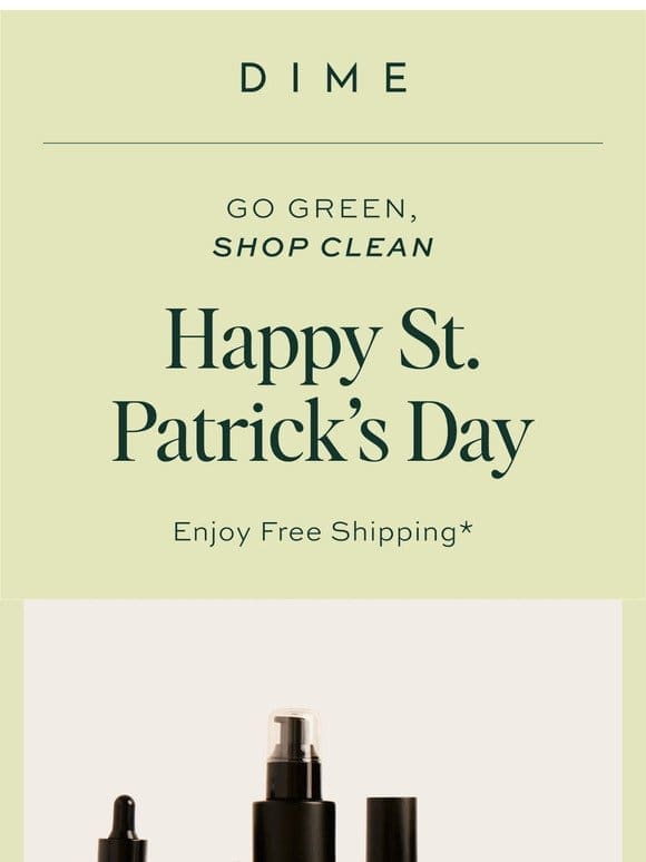 Free shipping: it’s your LUCKY day