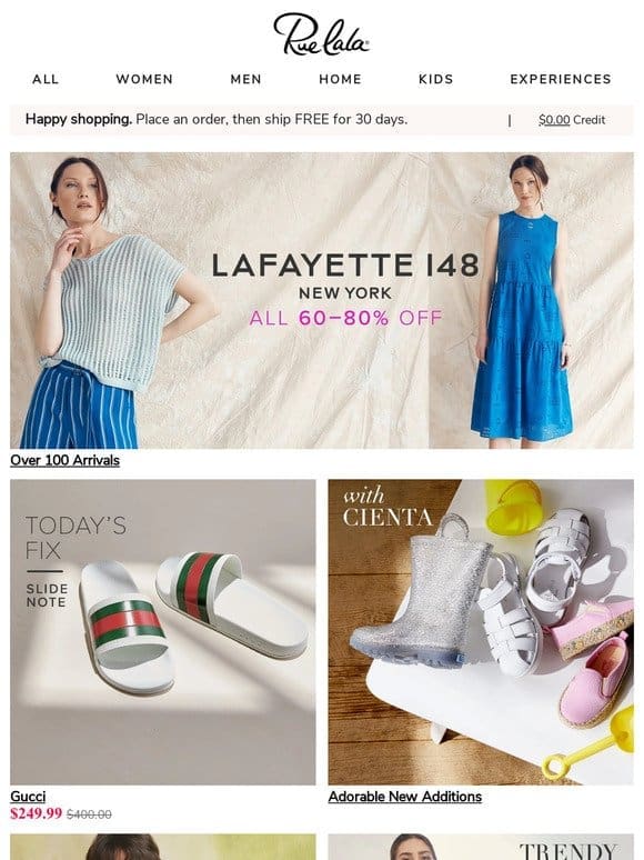 Fresh In! Lafayette 148 New York All 60 – 80% Off • New Cienta & More Kids