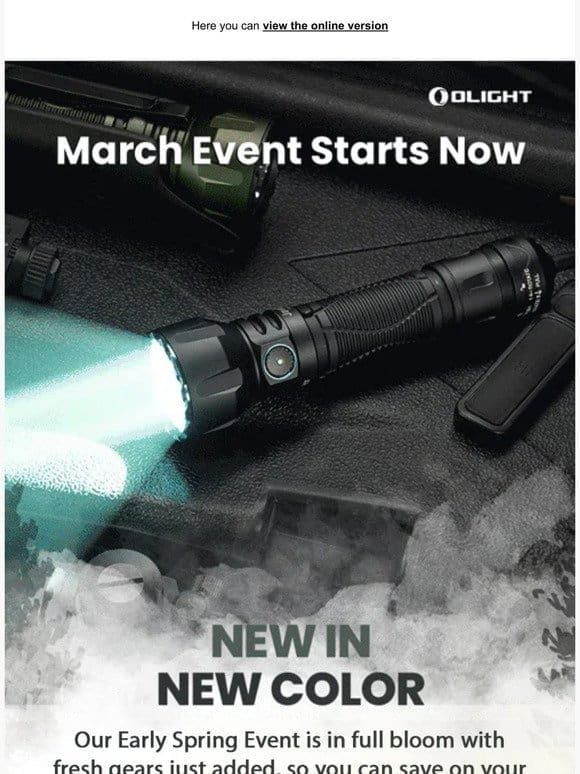 Fresh Update | March Event Starts Now