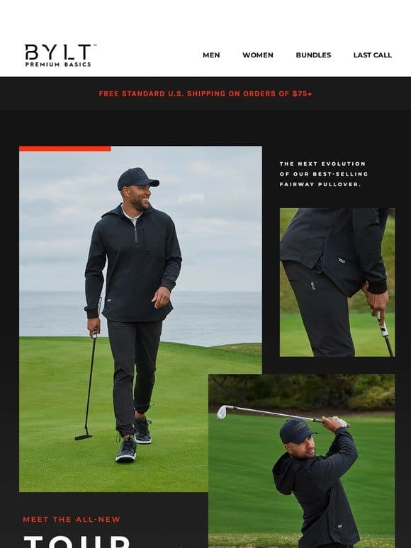 Game-Changing Gear — NEW Tour Jacket