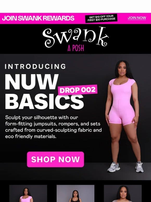 Gear Up! NUW BASICS Collection Drop