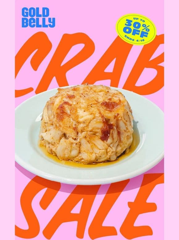 Get Crabs – ON SALE!