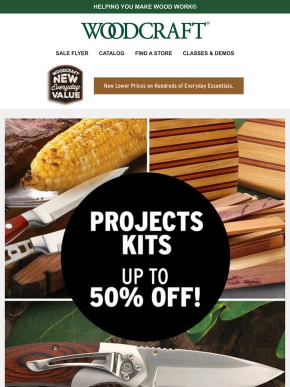 Get Creative with Project Kits — Save Up to 50%