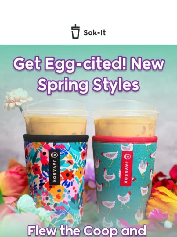 Get Egg-cited! Two NEW Styles