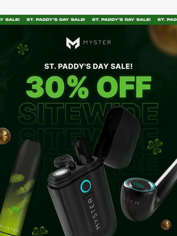 Get Lucky This St. Paddy’s Day Sale ☘️