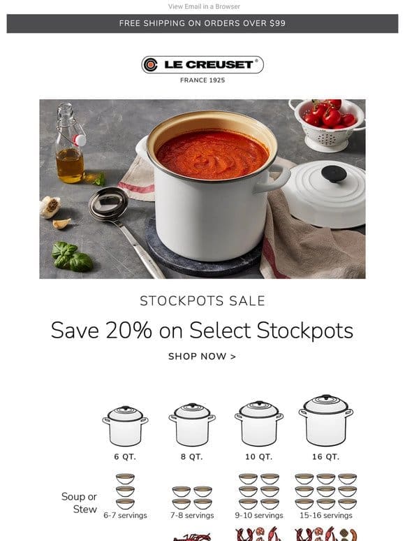 Get Souper Excited: Stockpots on Sale Now!