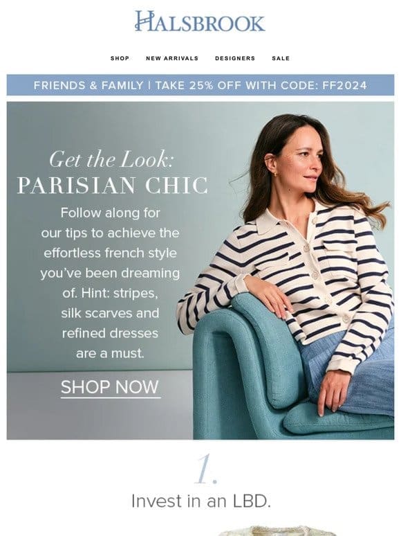 Get The Look: Parisian Chic